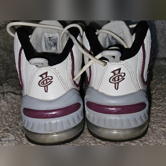 NIKE Air Max Penny 2 II Rosewood Sneakers Sz.6.5/7 Mid Top Shoes DV1163-100 - Picture 8 of 16